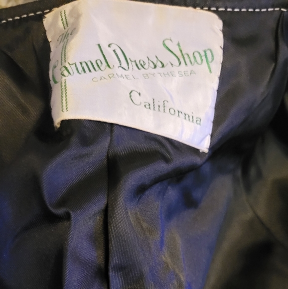 NWOT/ Vintage 1960's Leather White Coat - Picture 5 of 8